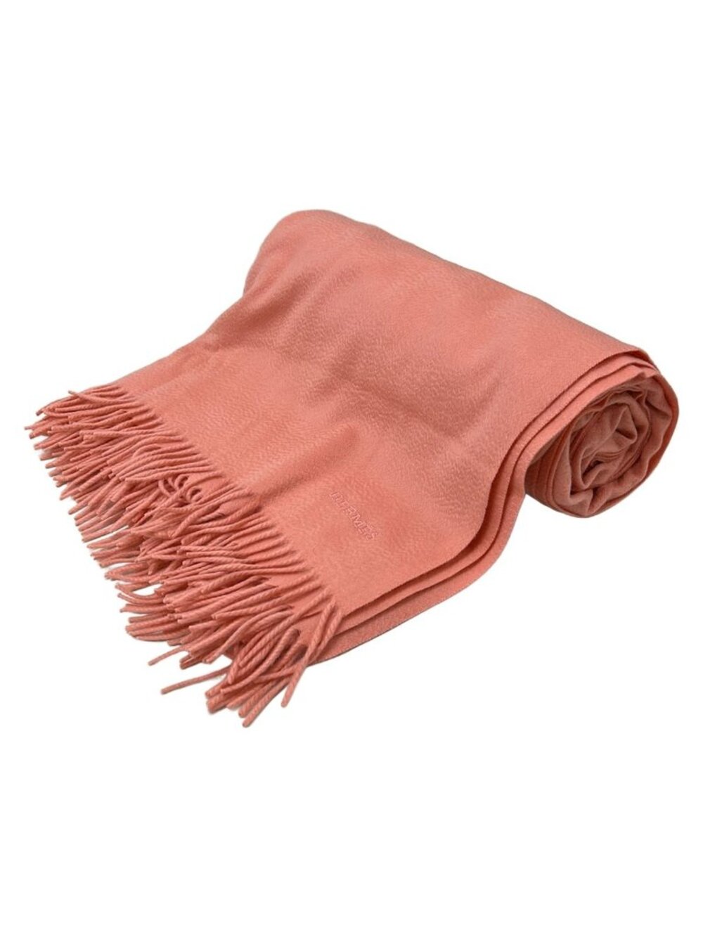 Hermes Scarf Pink Cashmere